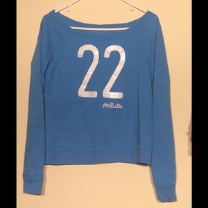 Hollister blue top. Size small
